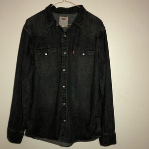 Levi’s® Long-Sleeve Denim Woven Shirt